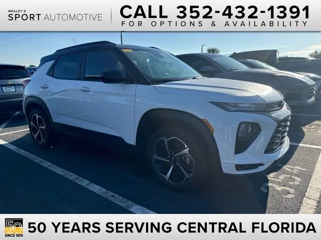 Used 2021 White Chevrolet RS image 1