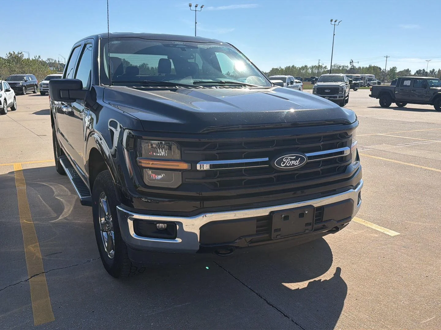 Used 2025 Ford F-150 XLT with VIN 1FTFW3L55SKD39443 for sale in Kansas City