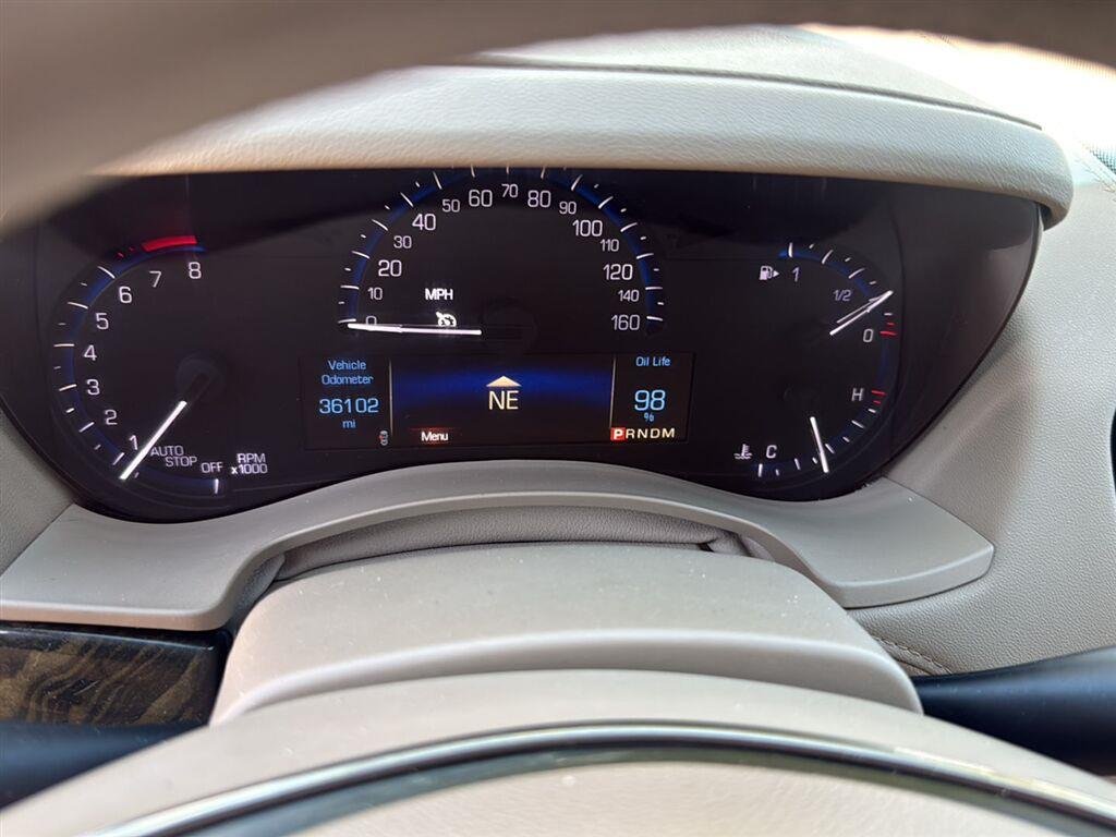 Used 2016 Stellar Black Metallic Cadillac Luxury Collection RWD image 16