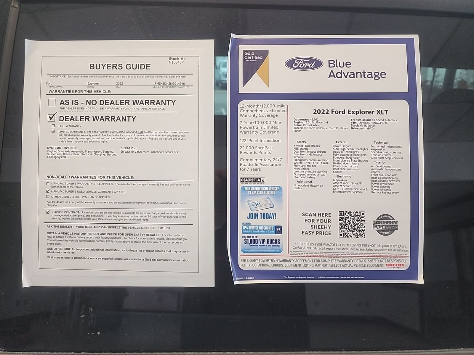Used 2022 White Ford XLT image 26