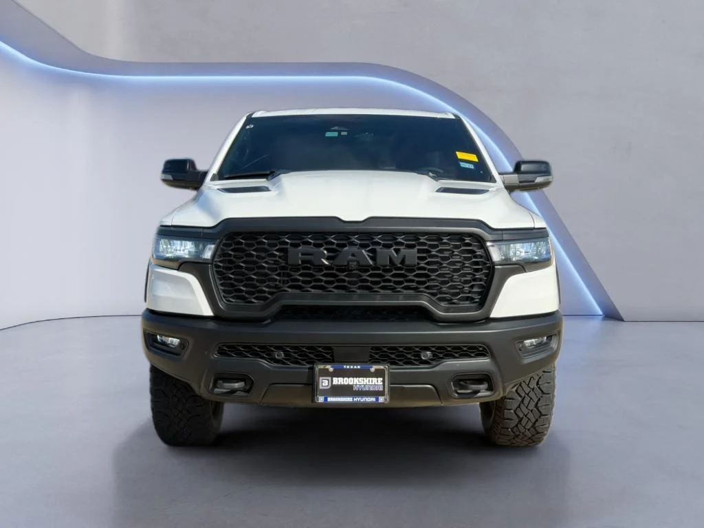 Used 2025 Bright White Clearcoat Ram Rebel image 9