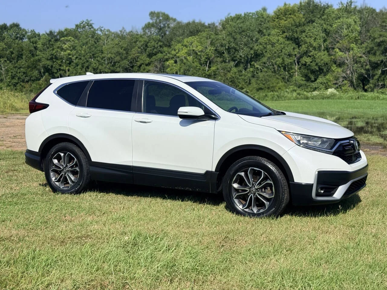 Used 2020 Silver Honda EX 4dr SUV image 7