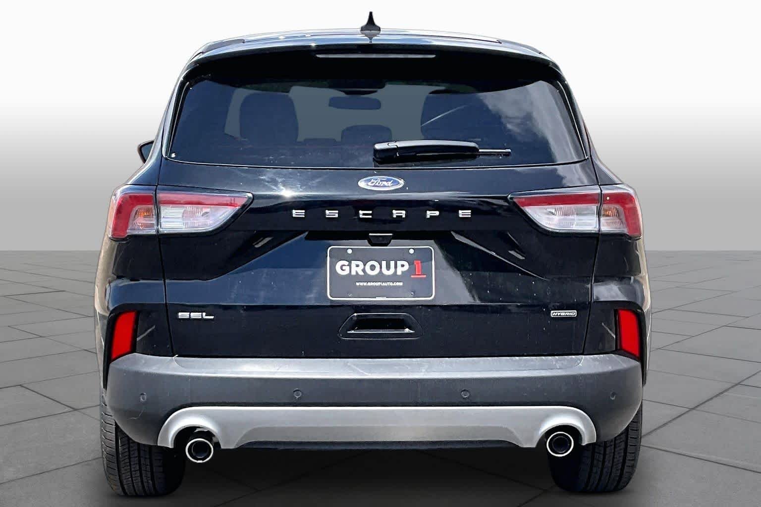 Used 2022 Agate Black Metallic Ford SEL Hybrid image 5