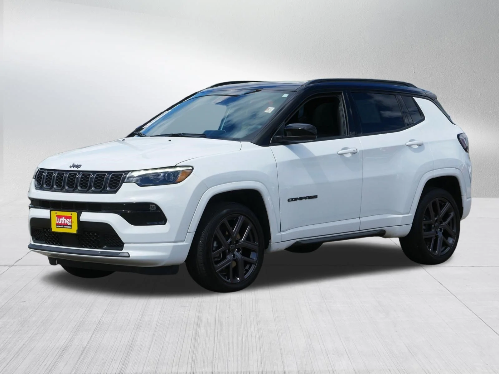 Used 2025 Bright White Clearcoat Jeep Limited image 3