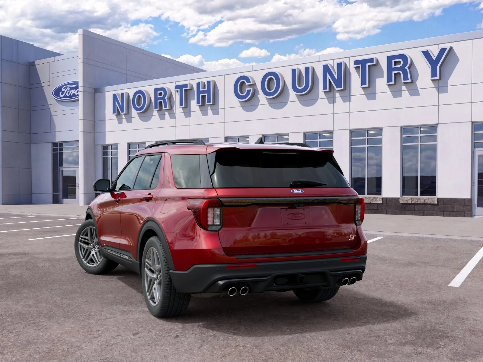 New 2027 Ruby Red Metallic Tinted Clearcoat Ford ST image 34