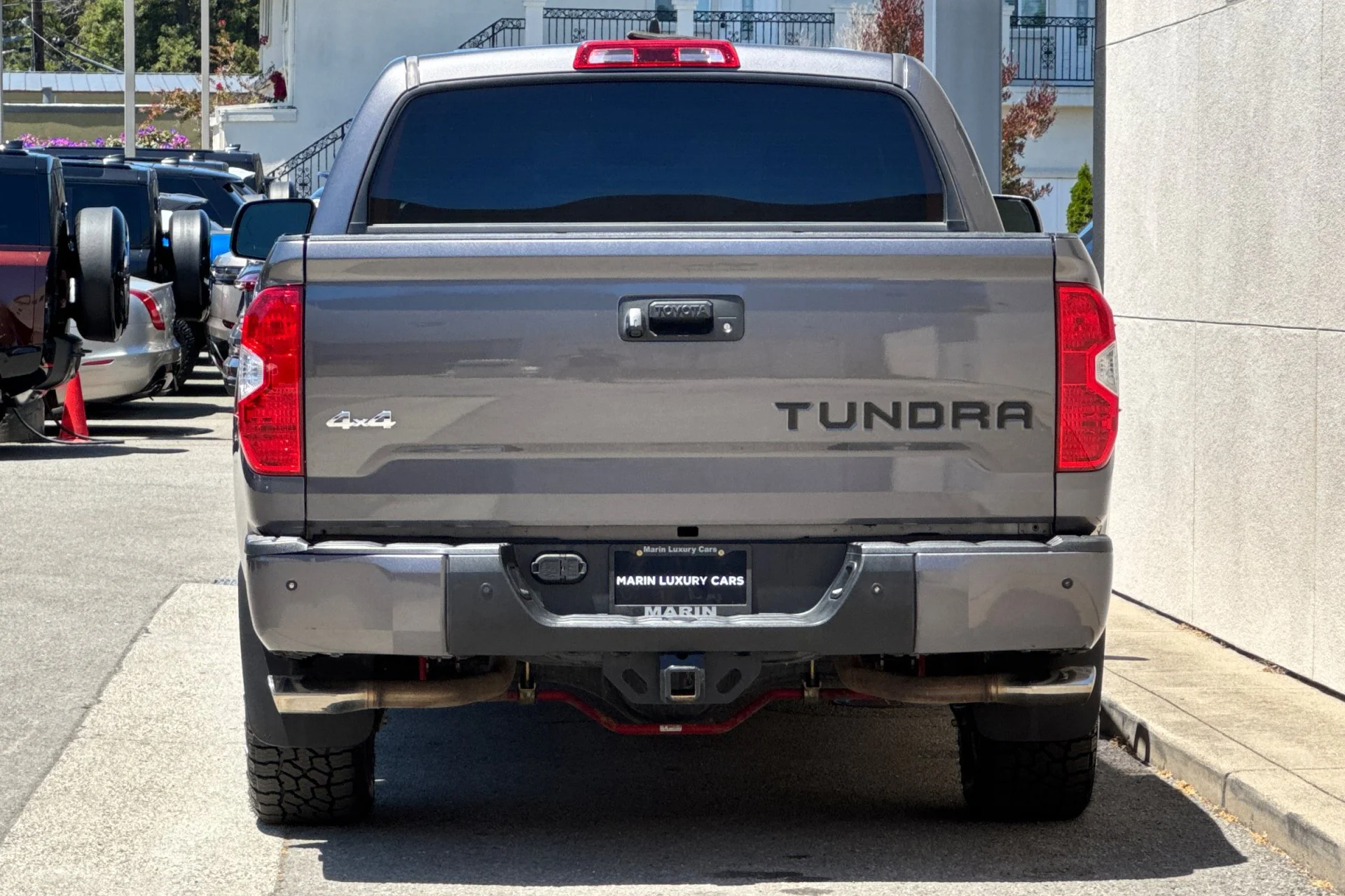 Used 2021 Magnetic Gray Metallic Toyota Platinum CrewMax 5.5