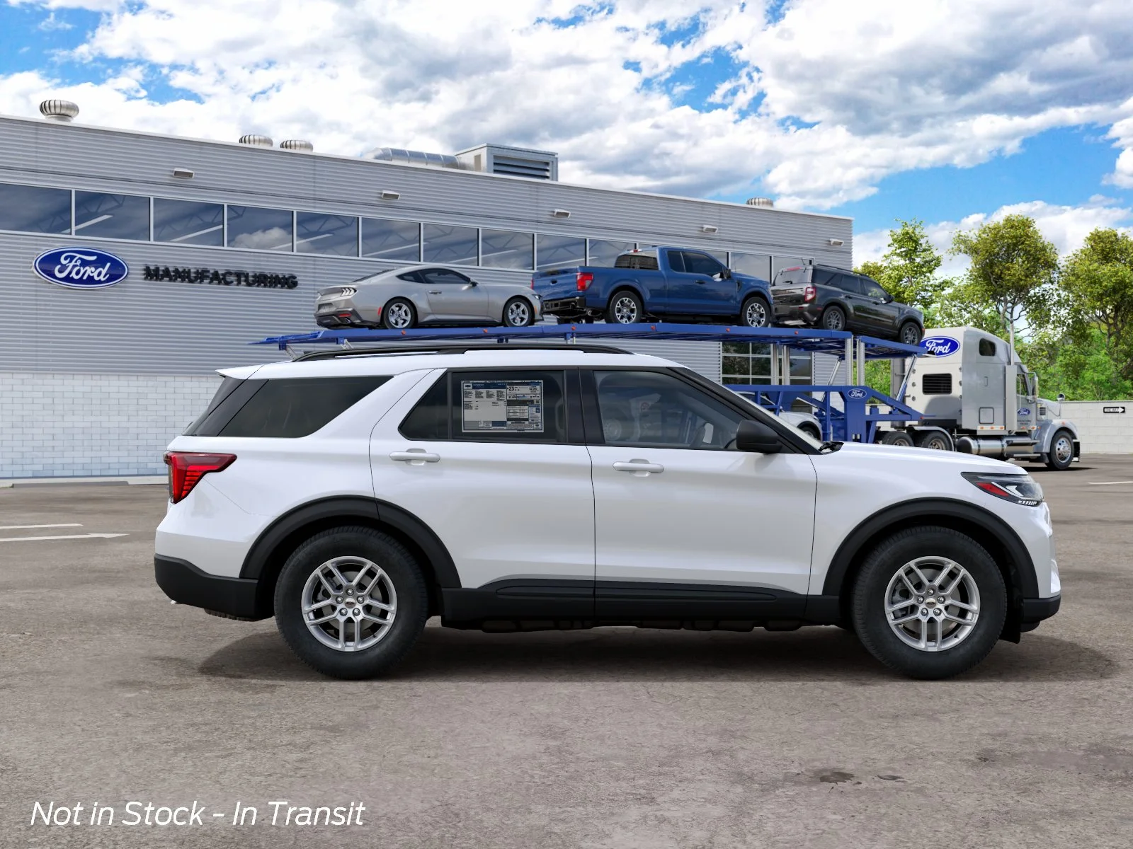 New 2027 Star White Metallic Tri-Coat Ford Active image 5