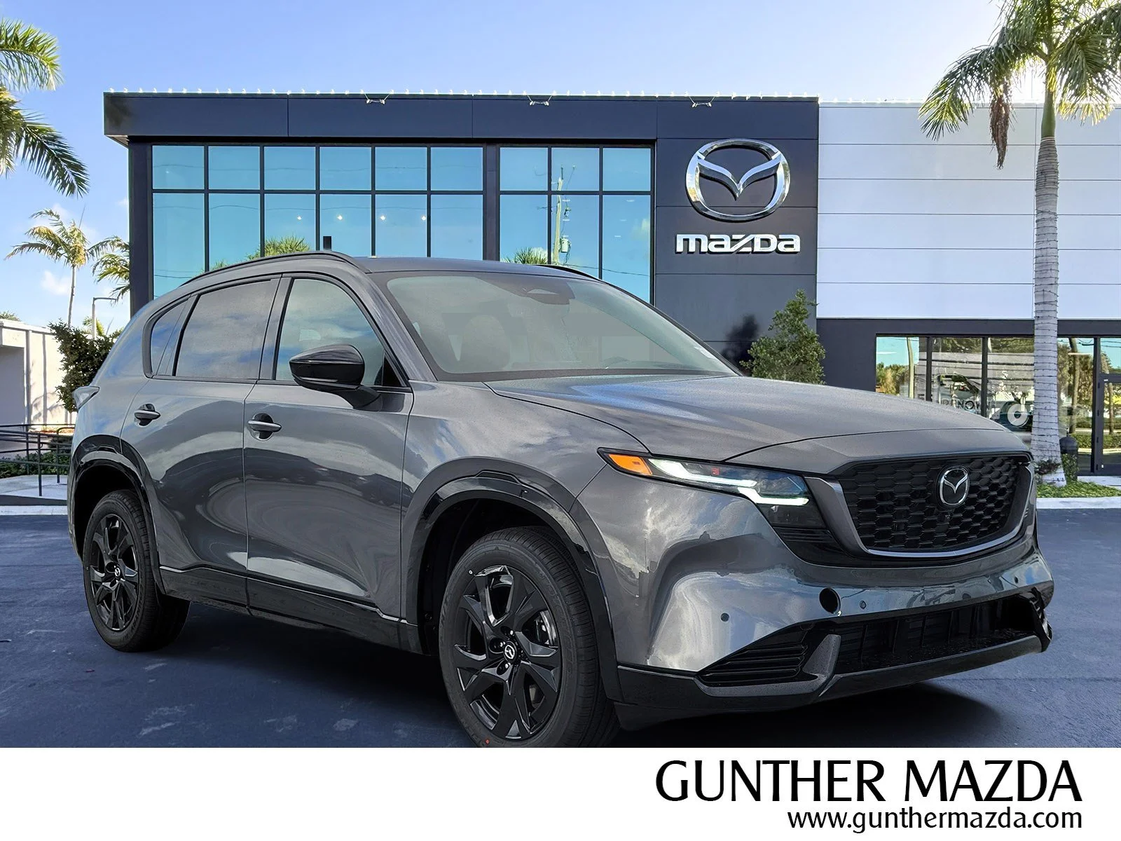 New 2026 Machine Gray Metallic Mazda 2.5 S Premium Plus AWD image 1