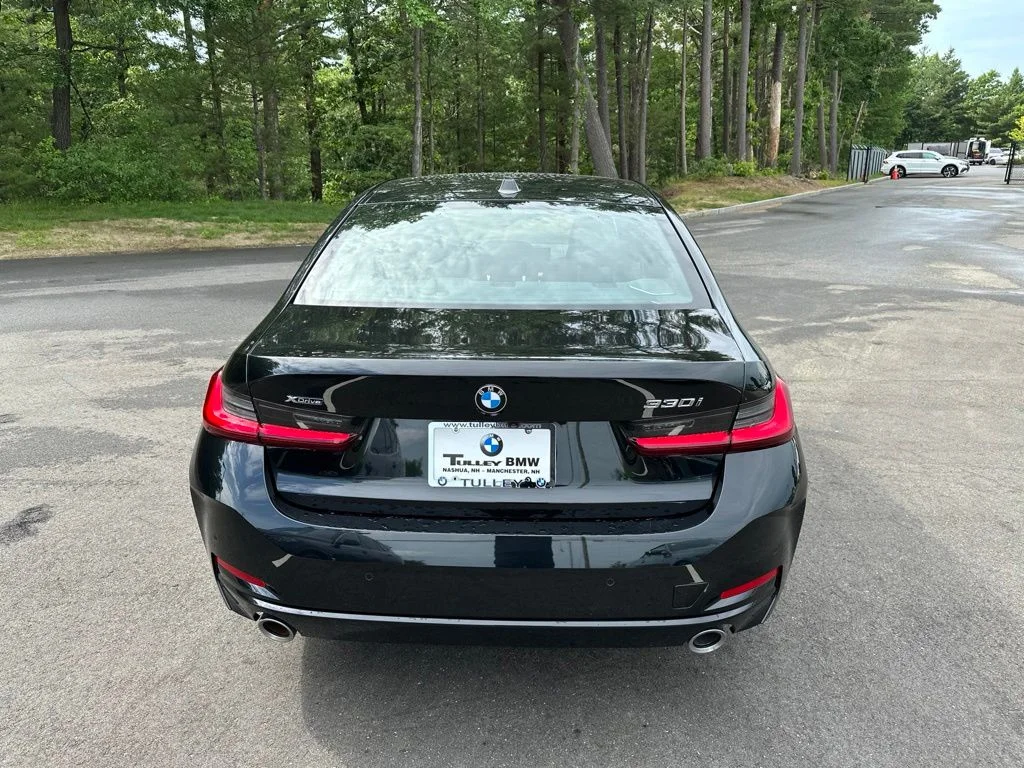 Certified Used 2025 Black Sapphire Metallic BMW 330i xDrive image 6