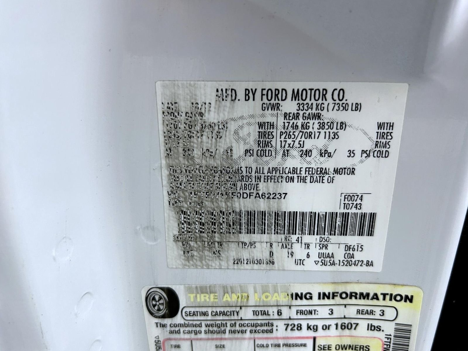 Used 2013 White Ford XLT image 24
