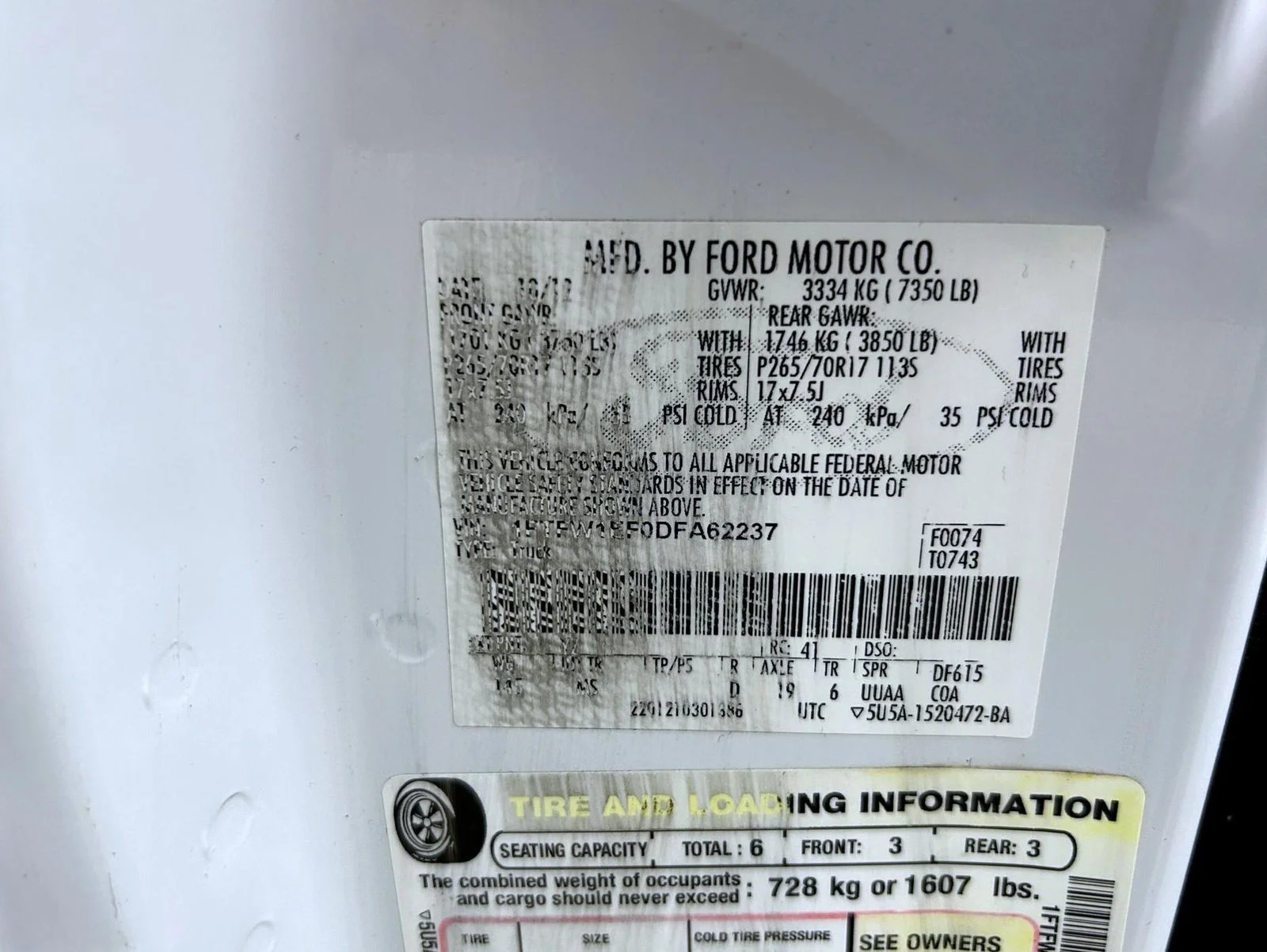 Used 2013 White Ford XLT image 24