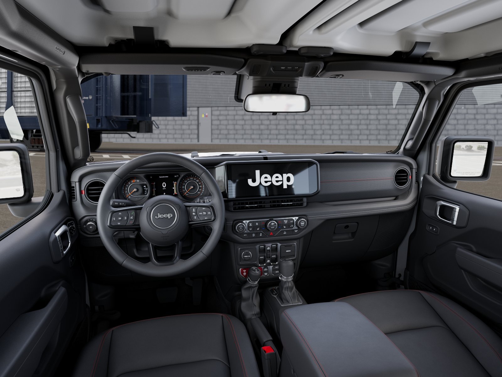New 2026 Bright White Clear-Coat Exterior Paint Jeep Rubicon image 8