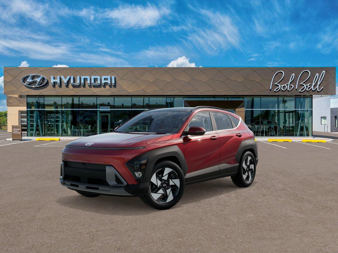 New 2026 Red Hyundai SEL Sport image 1