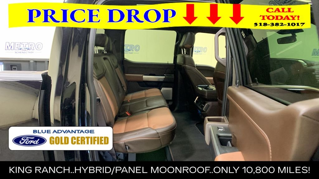 Certified Used 2025 Black Metallic Ford King Ranch image 18
