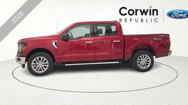 New 2026 Ruby Red Metallic Tinted Clearcoat Ford XLT image 4
