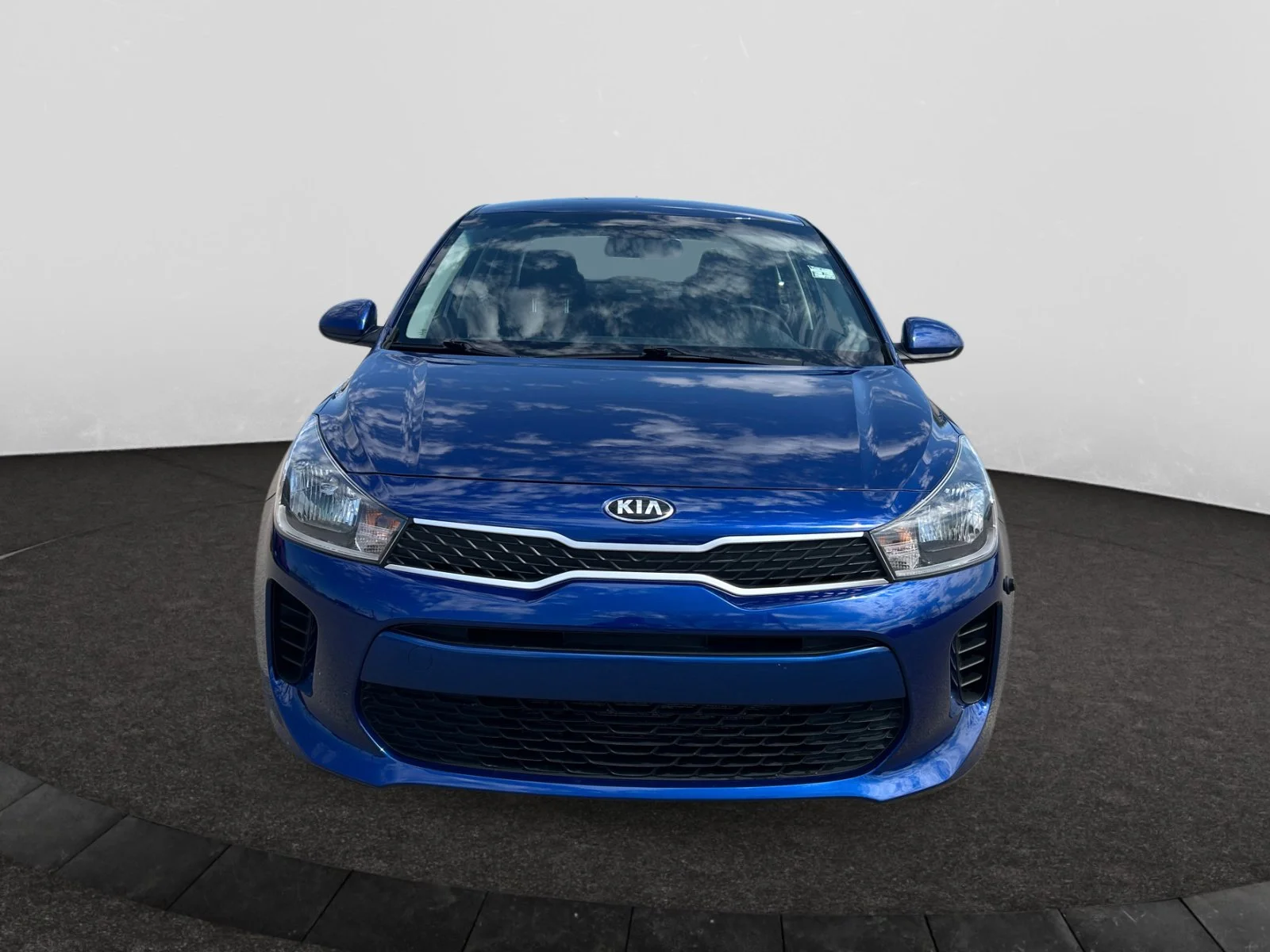 Used 2019 Blue Kia LX image 8