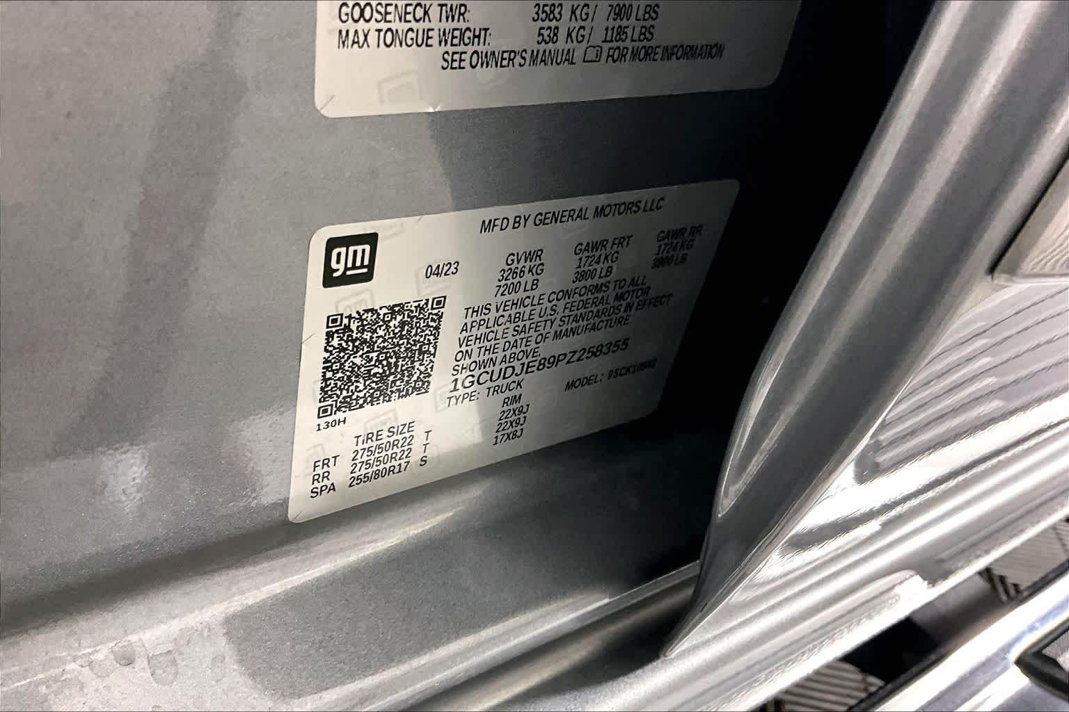 Used 2023 Sterling Gray Metallic Chevrolet High Country image 61