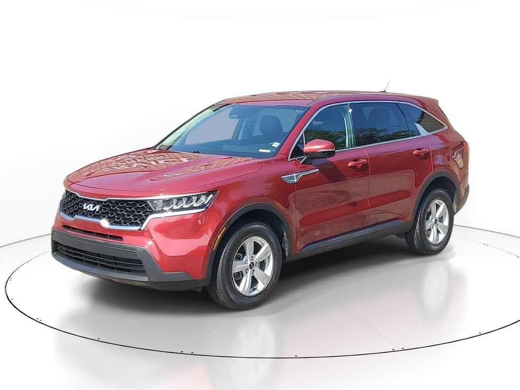 Certified Used 2023 Passion Red Kia LX image 2