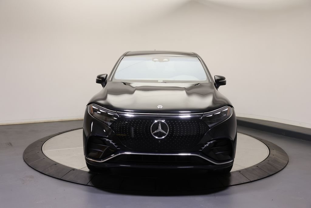 Certified 2023 Mercedes-Benz EQS SUV Base with VIN 4JGDM4EB1PA021690 for sale in Greenwich, CT