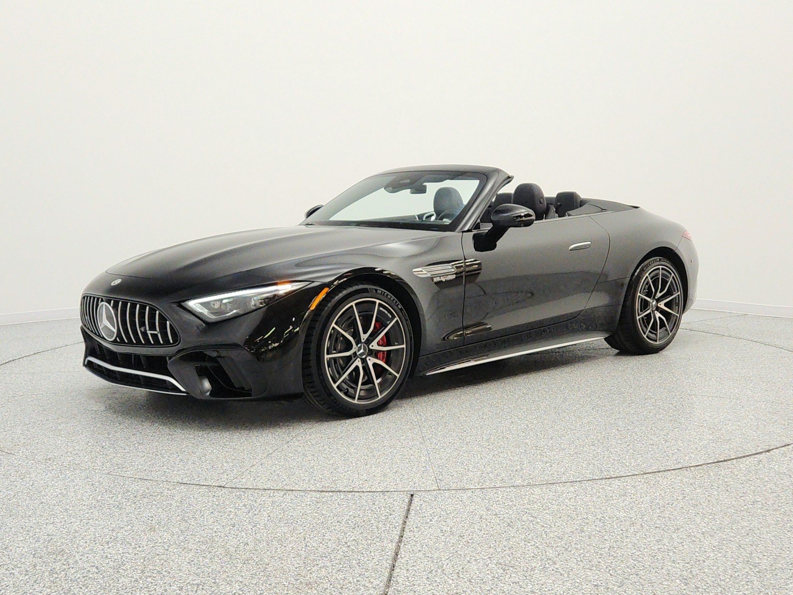 Certified Used 2022 Obsidian Black Metallic Mercedes-Benz AMG® SL 55 Roadster image 1