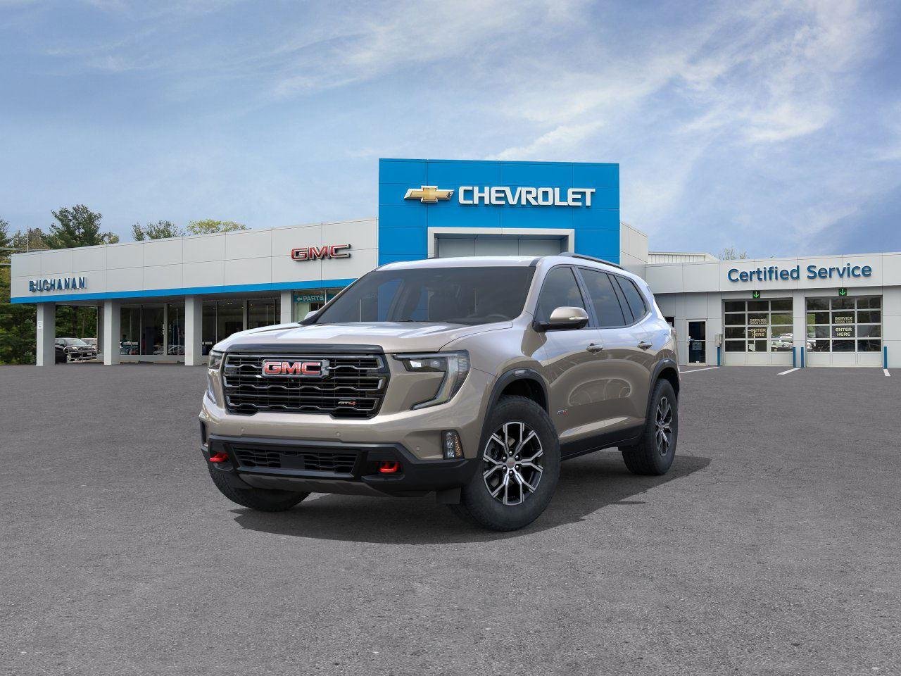 New 2026 Riverstone Metallic GMC AT4 image 8