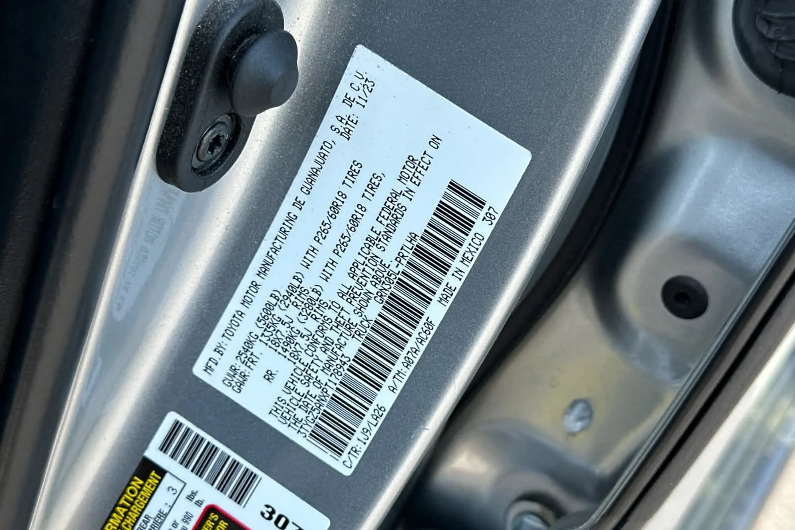 Certified Used 2023 Celestial Silver Metallic Toyota Limited image 27