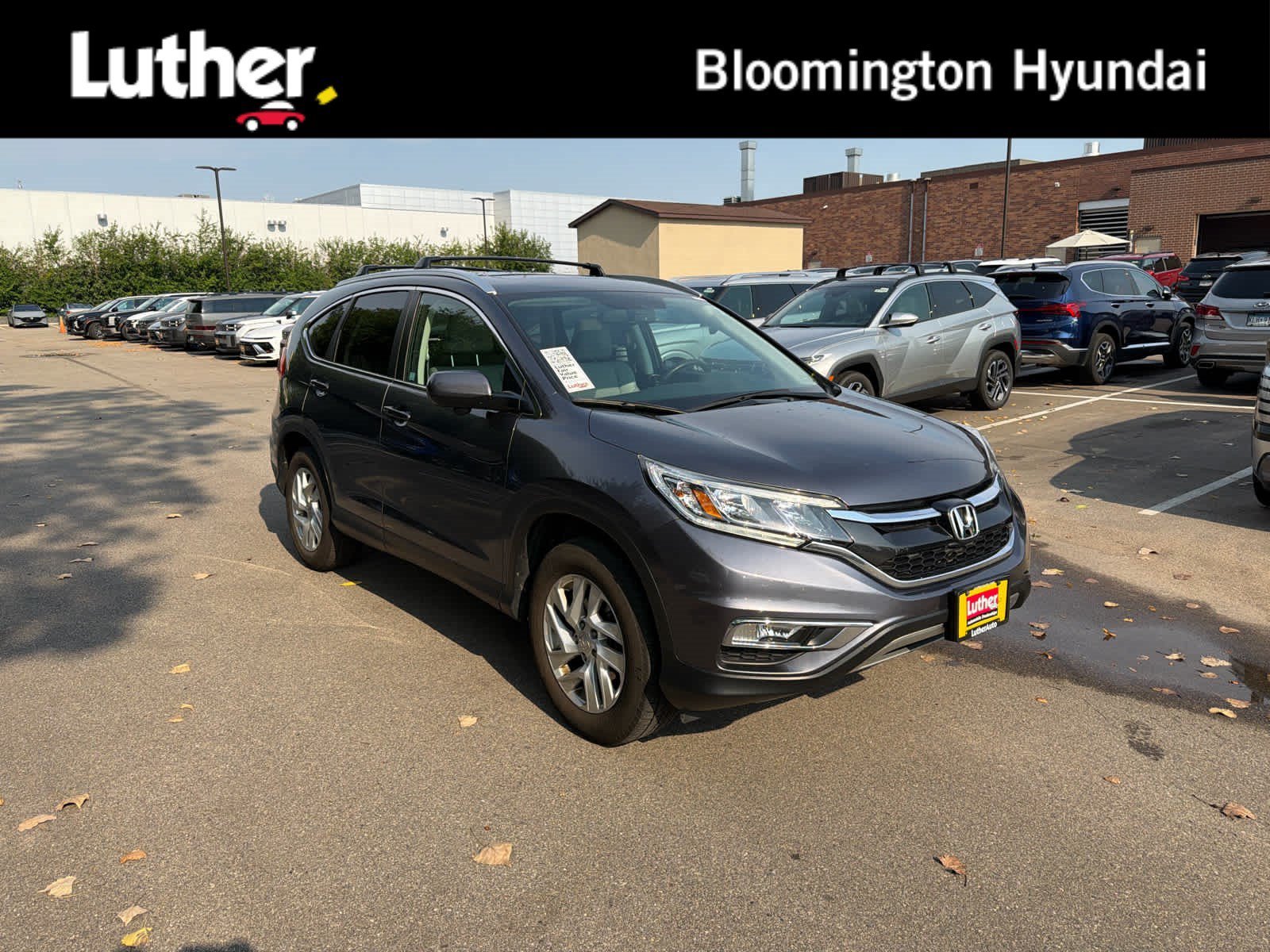 Used 2015 Gray Honda EX-L image 1