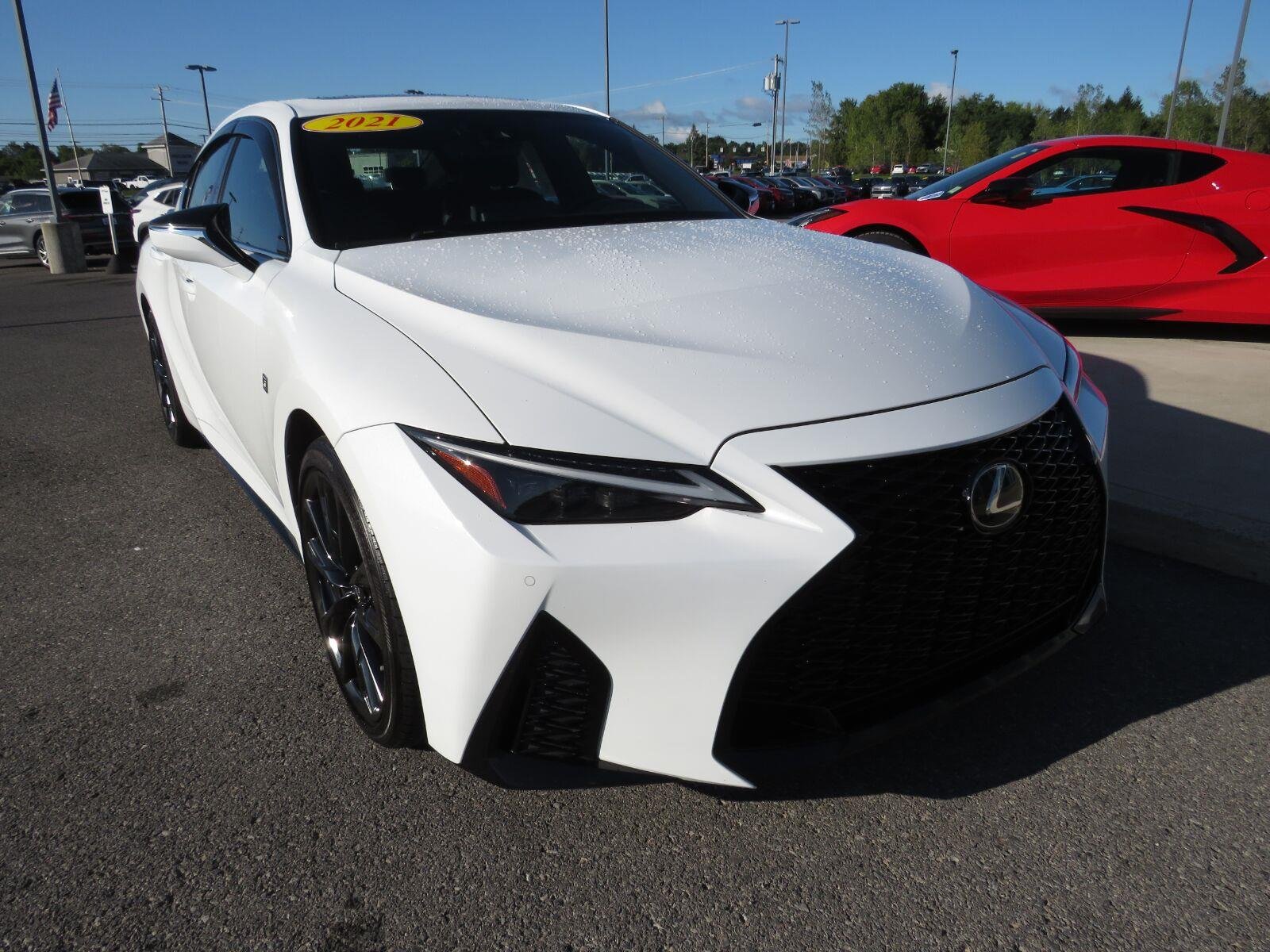 Used 2021 Ultra White Lexus IS 350 F SPORT image 2