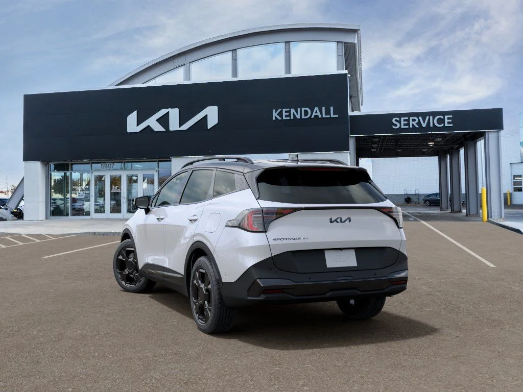 New 2026 Glacial White Pearl / Black Ro Kia X-Pro Prestige image 4
