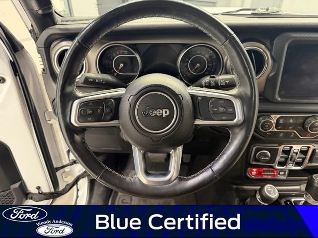 Certified Used 2020 Bright White Clearcoat Jeep Unlimited Rubicon image 10