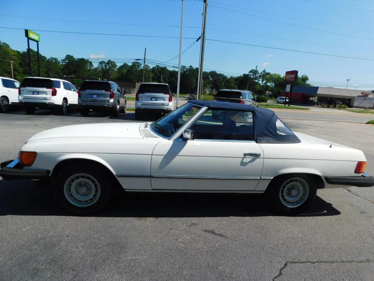 Used 1980 White Mercedes-Benz Convertible image 5