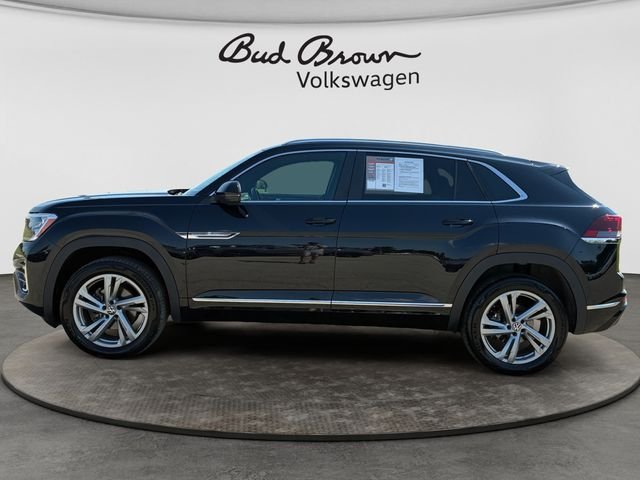 Certified 2024 Volkswagen Atlas Cross Sport SEL R-LINE with VIN 1V2AE2CAXRC203848 for sale in Kansas City