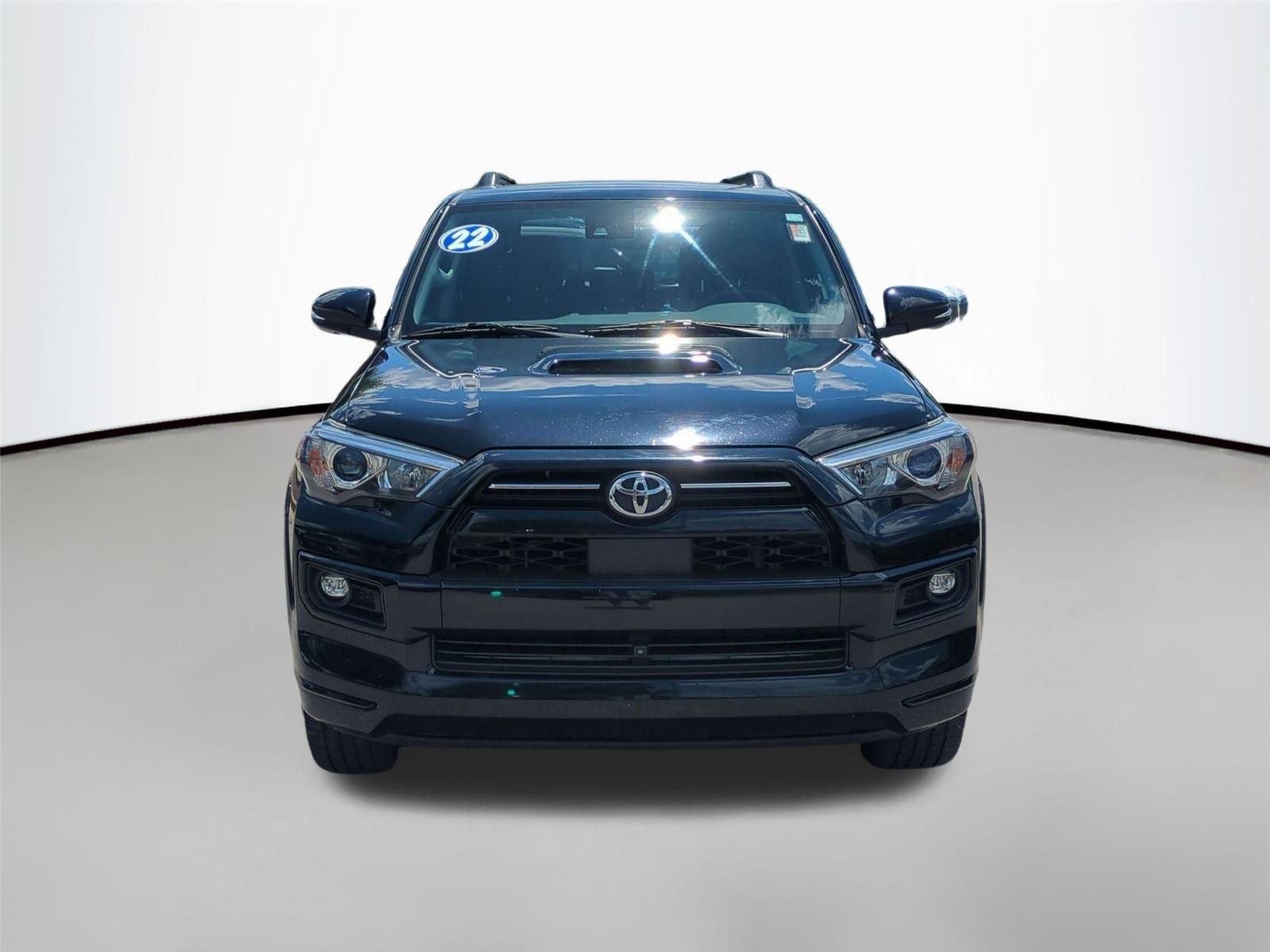 Used 2022 Midnight Black Metallic Toyota TRD Sport image 8