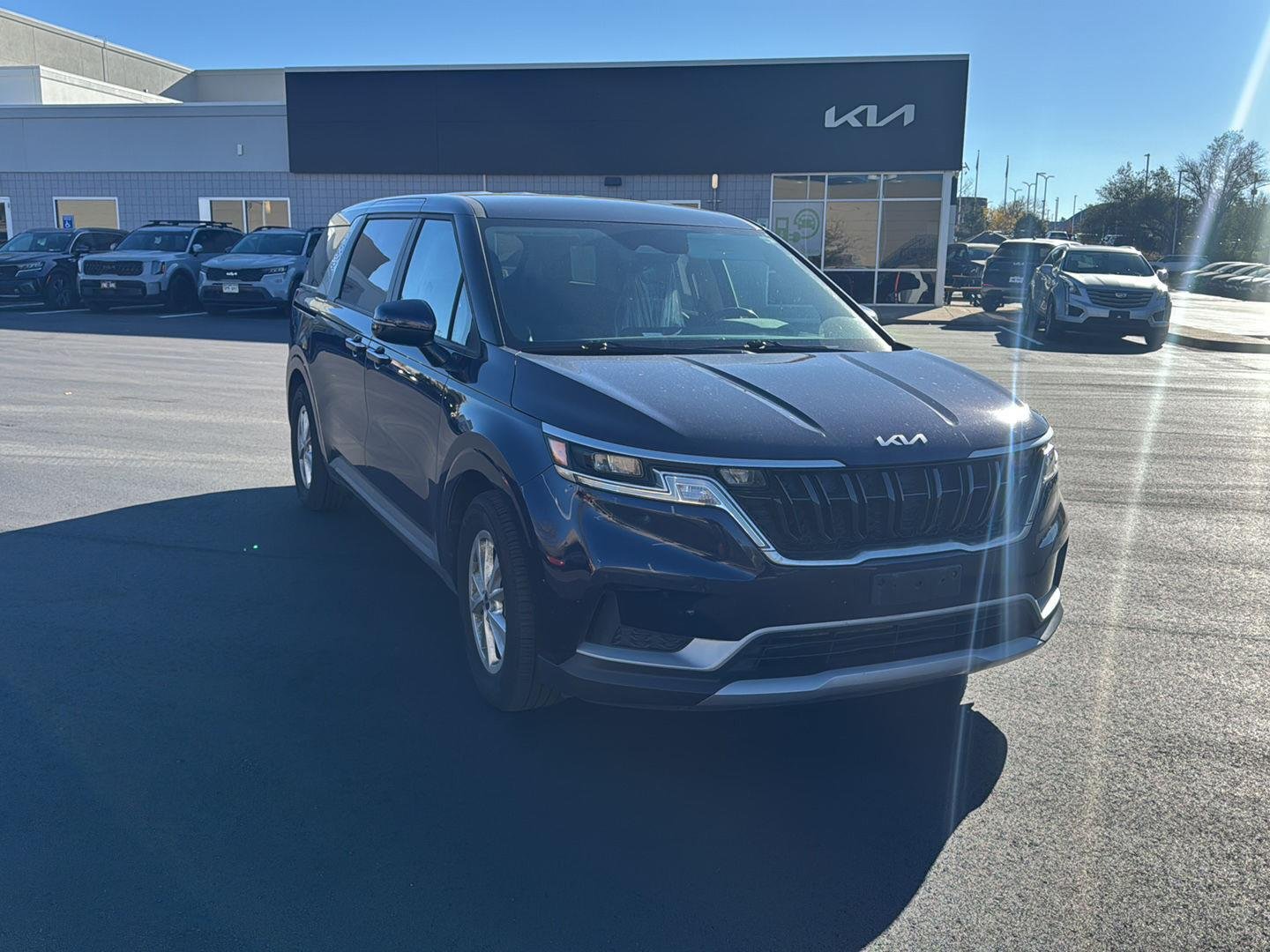 Used 2023 Deep Chroma Blue Kia LX image 1