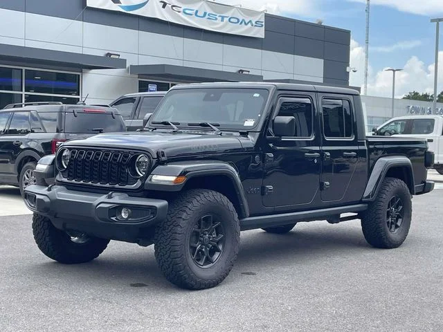 Used 2024 Black Clearcoat Jeep Willys image 29