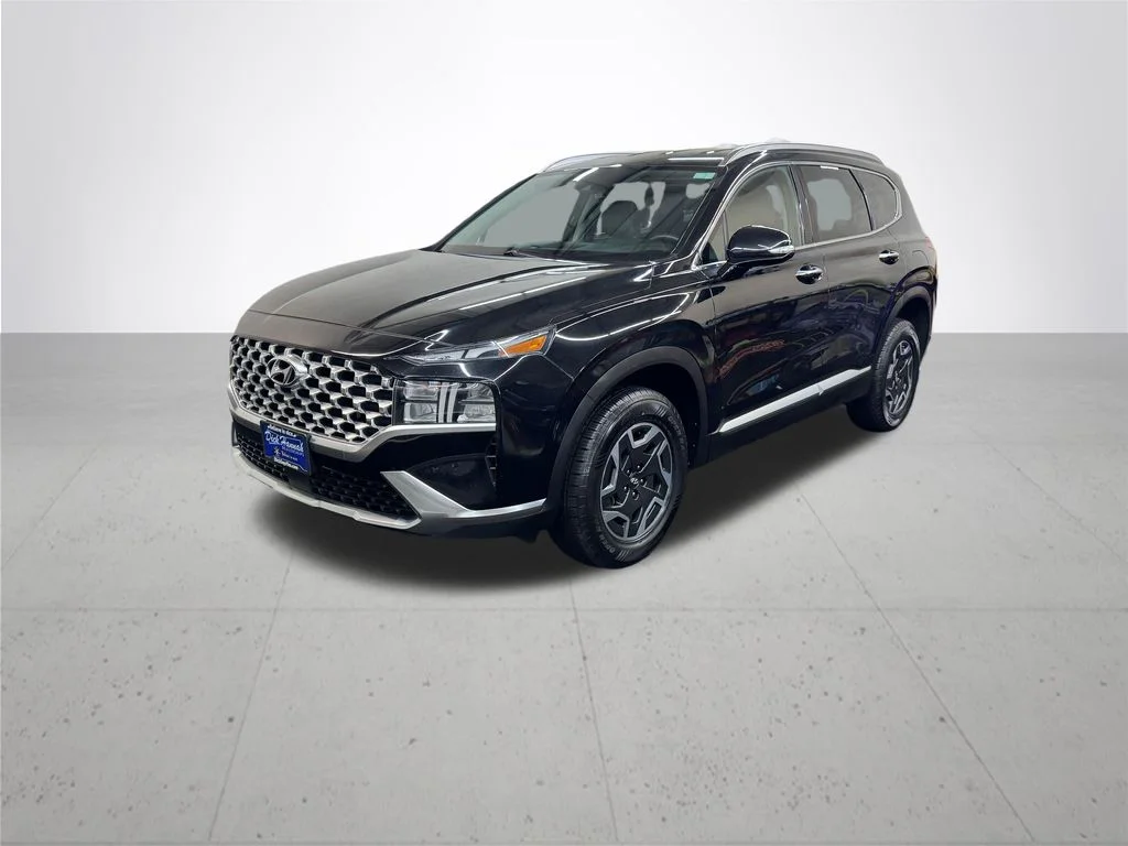 Used 2023 Black Hyundai Blue image 2