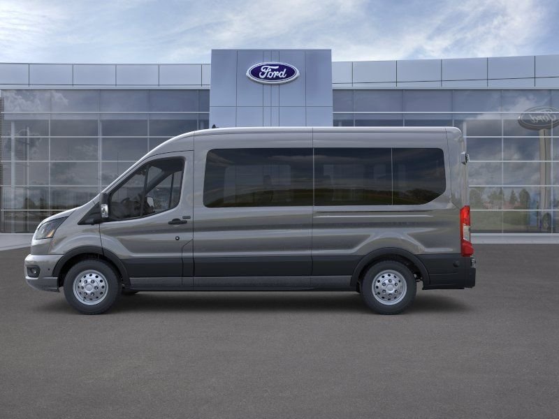New 2026 Carbonized Gray Metallic Ford Passenger Van XLT image 3