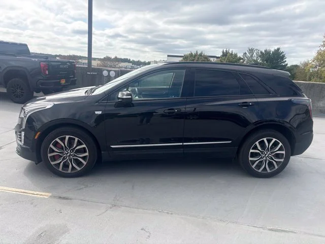 Used 2023 STELLAR BLACK METALLIC Cadillac AWD Sport image 2