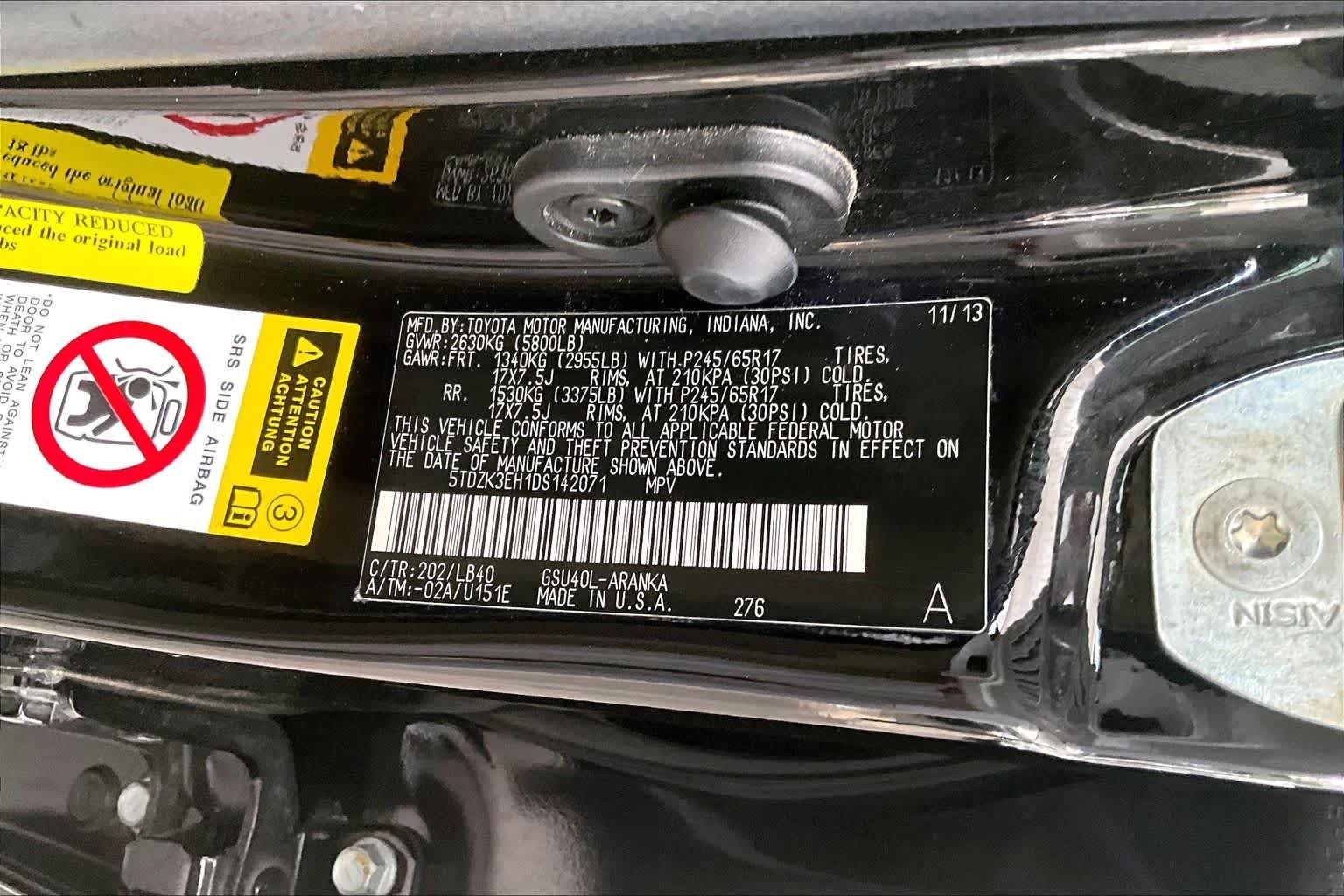 Used 2013 Black Toyota SE image 35