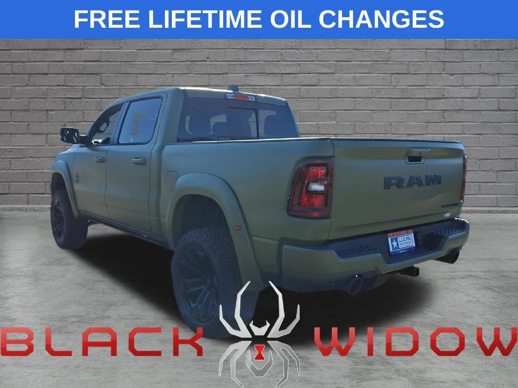 New 2026 Diamond Black Crystal Pearl-Coat Exterior Paint RAM Big Horn image 6