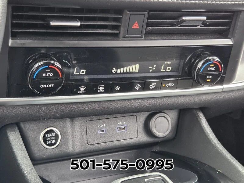 Used 2023 Super Black NISSAN FWD SV image 24