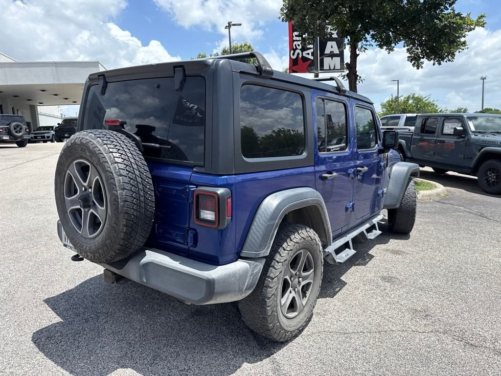 Used 2018 Blue Jeep Unlimited Sport S image 33