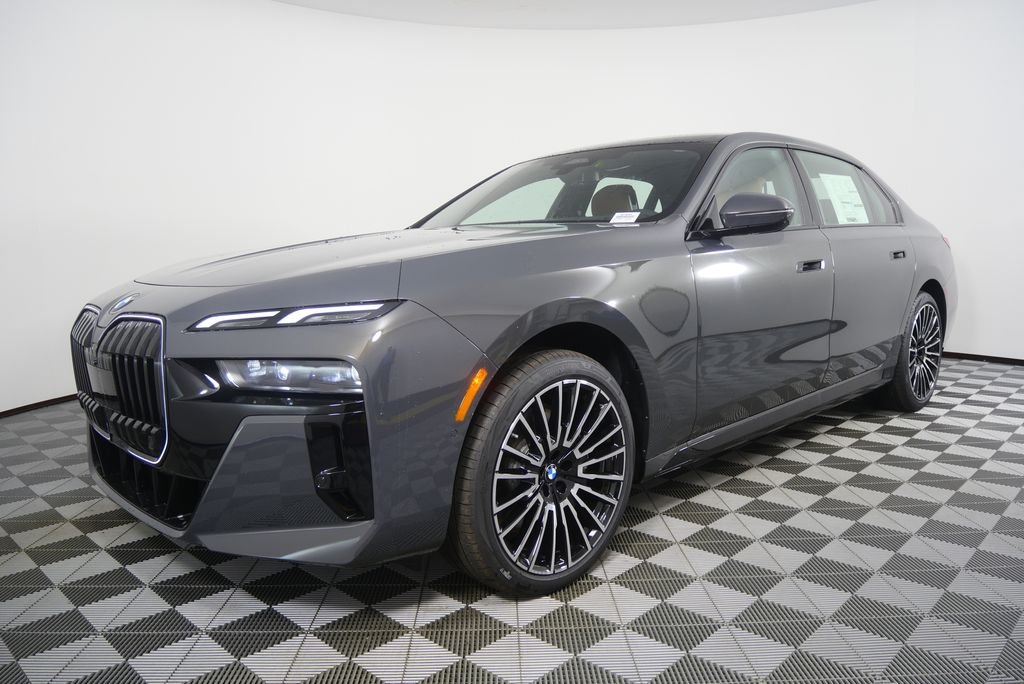 New 2026 Gray Metallic BMW 740i image 8