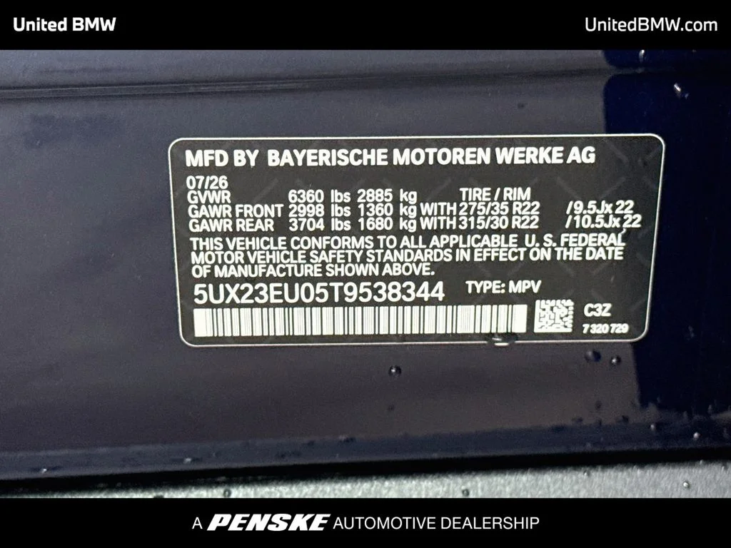 New 2026 Blue BMW xDrive40i image 15