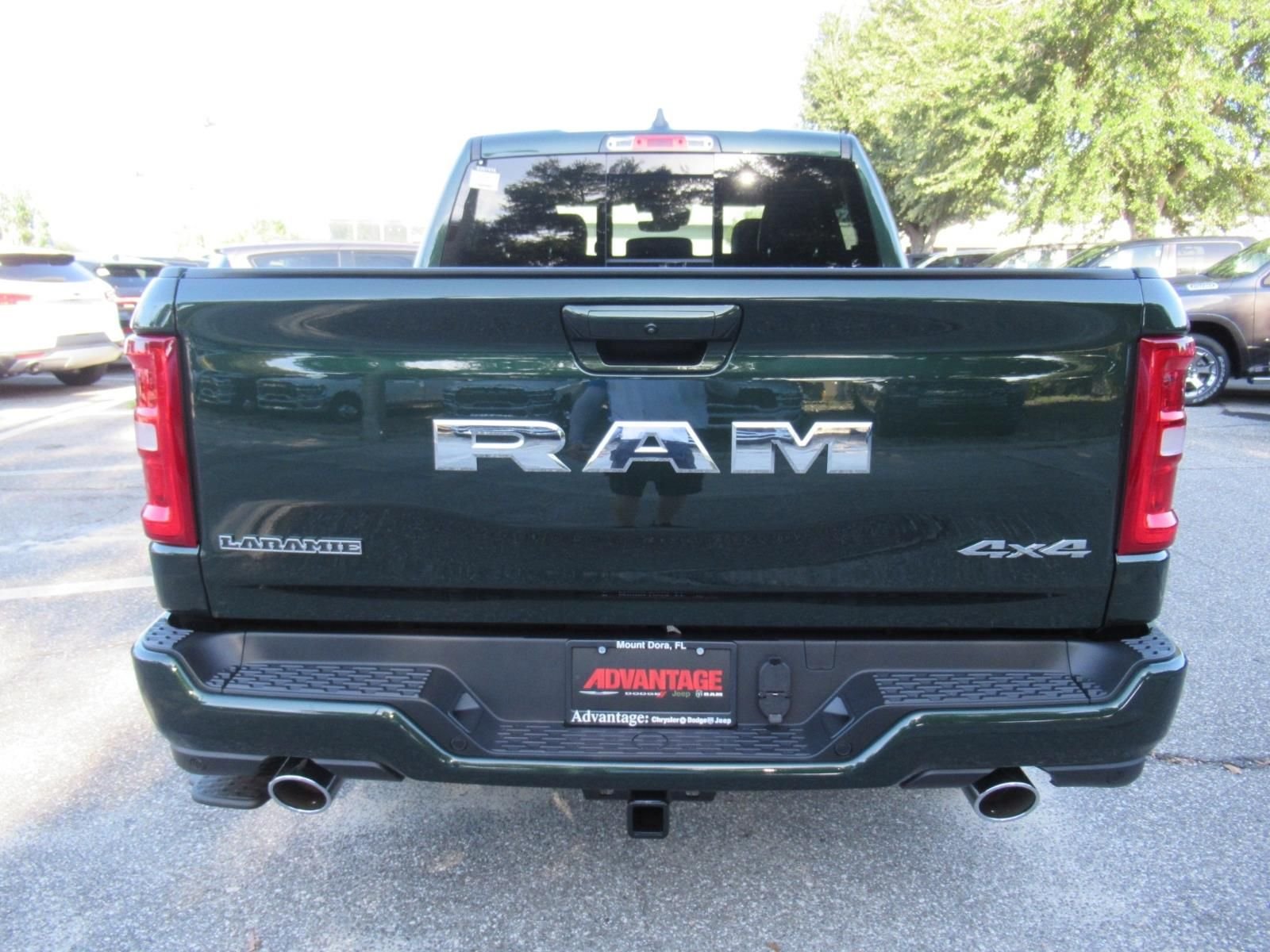 New 2026 Serrano-Green Metallic Exterior Paint RAM Laramie image 6