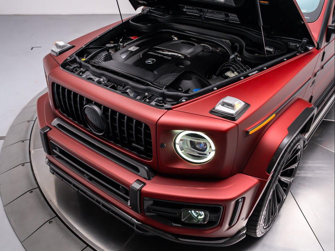Used 2025 SATIN DARK RED PPF Mercedes-Benz AMG® G63 image 14