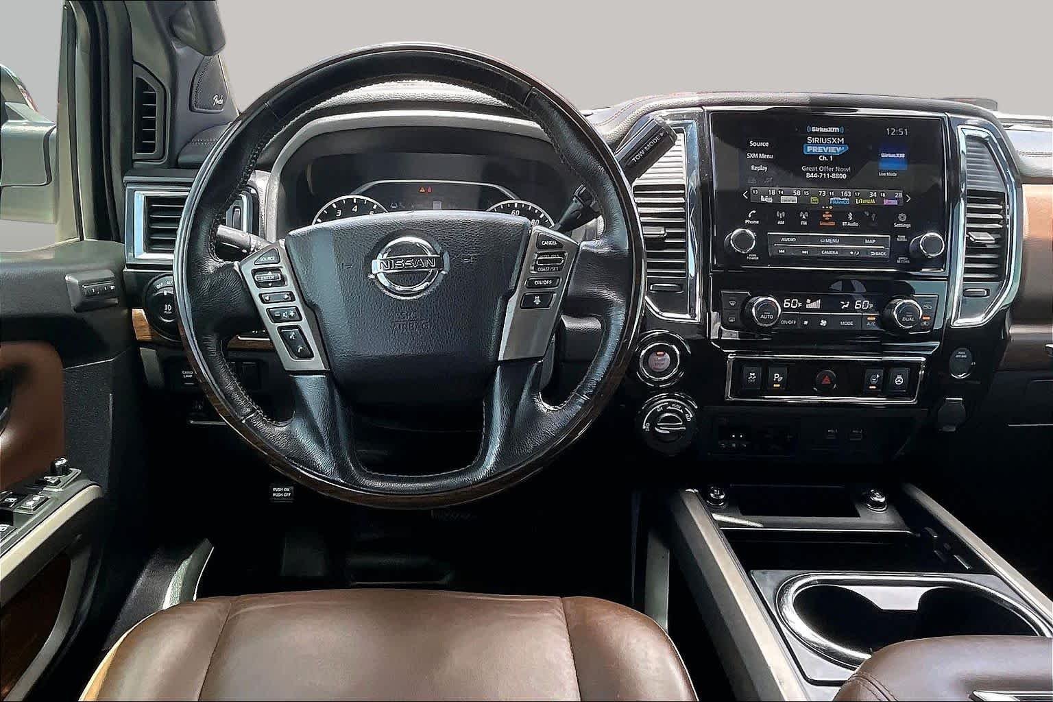 Pre-Owned 2021 Nissan TITAN Crew Cab Platinum Reserve 4x4
