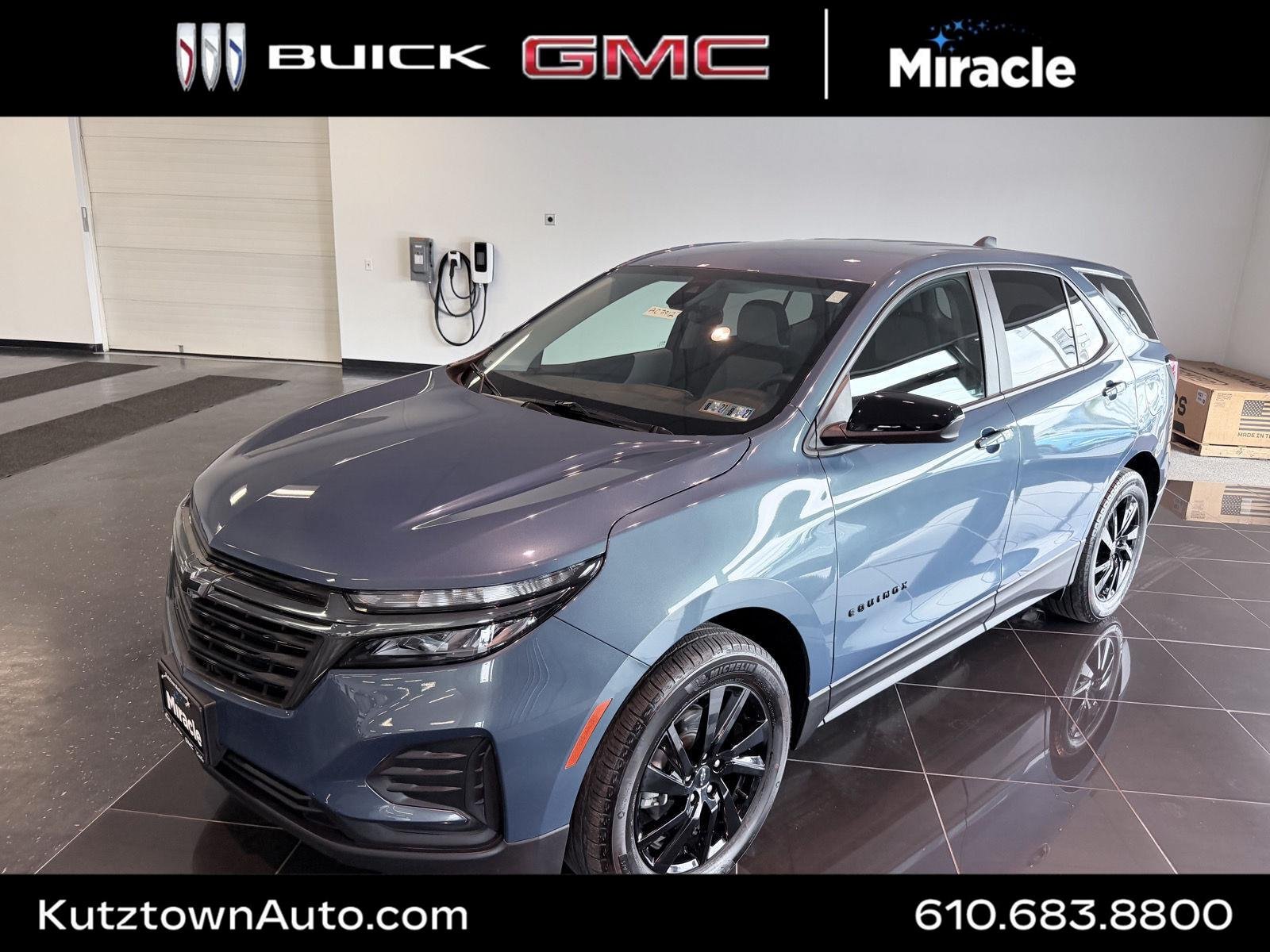 Used 2024 Lakeshore Blue Metallic Chevrolet LS image 1