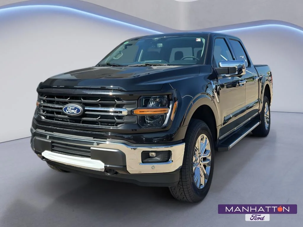 New 2026 Agate Black Metallic Ford XLT image 1