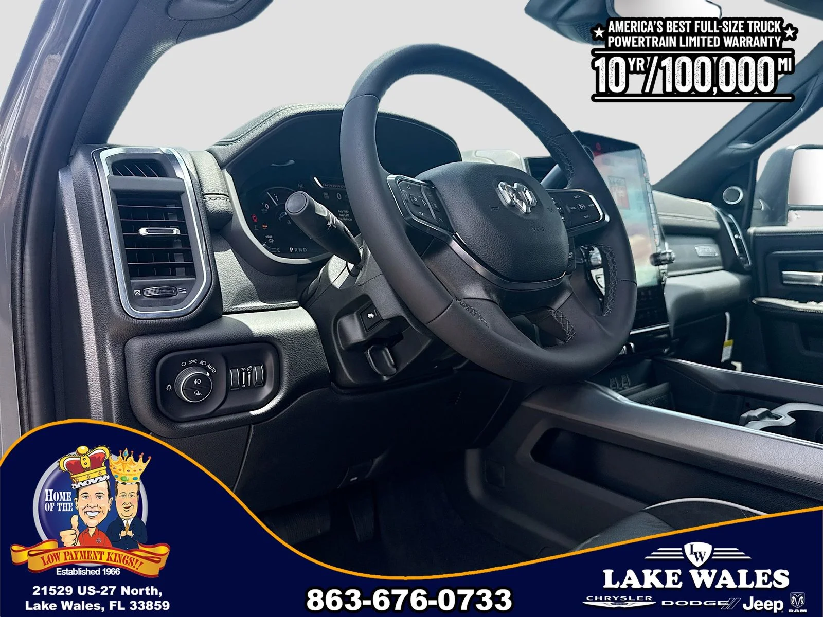 New 2026 Ceramic Gray Clear-Coat Exterior Paint RAM LARAMIE image 8